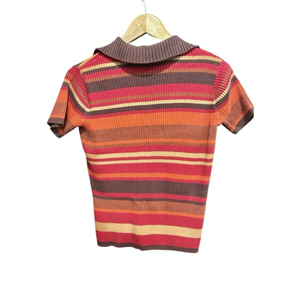 St. Johns Bay Vintage 90s Y2K Short Sleeved Collared Shirt Retro Size Small - Picture 3 of 5